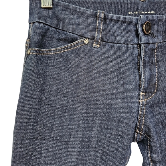 Elie Tahari Tailored Adena Jean, Dark Wash, size 0, *flawed see photo* - Picture 3 of 10